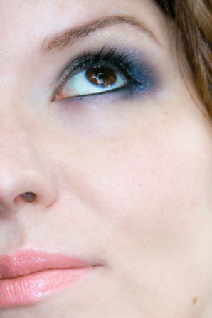 AMU / Augen-Make-up mit Sleek Lidschatten: "Storm" und "Me, Myself & Eye"