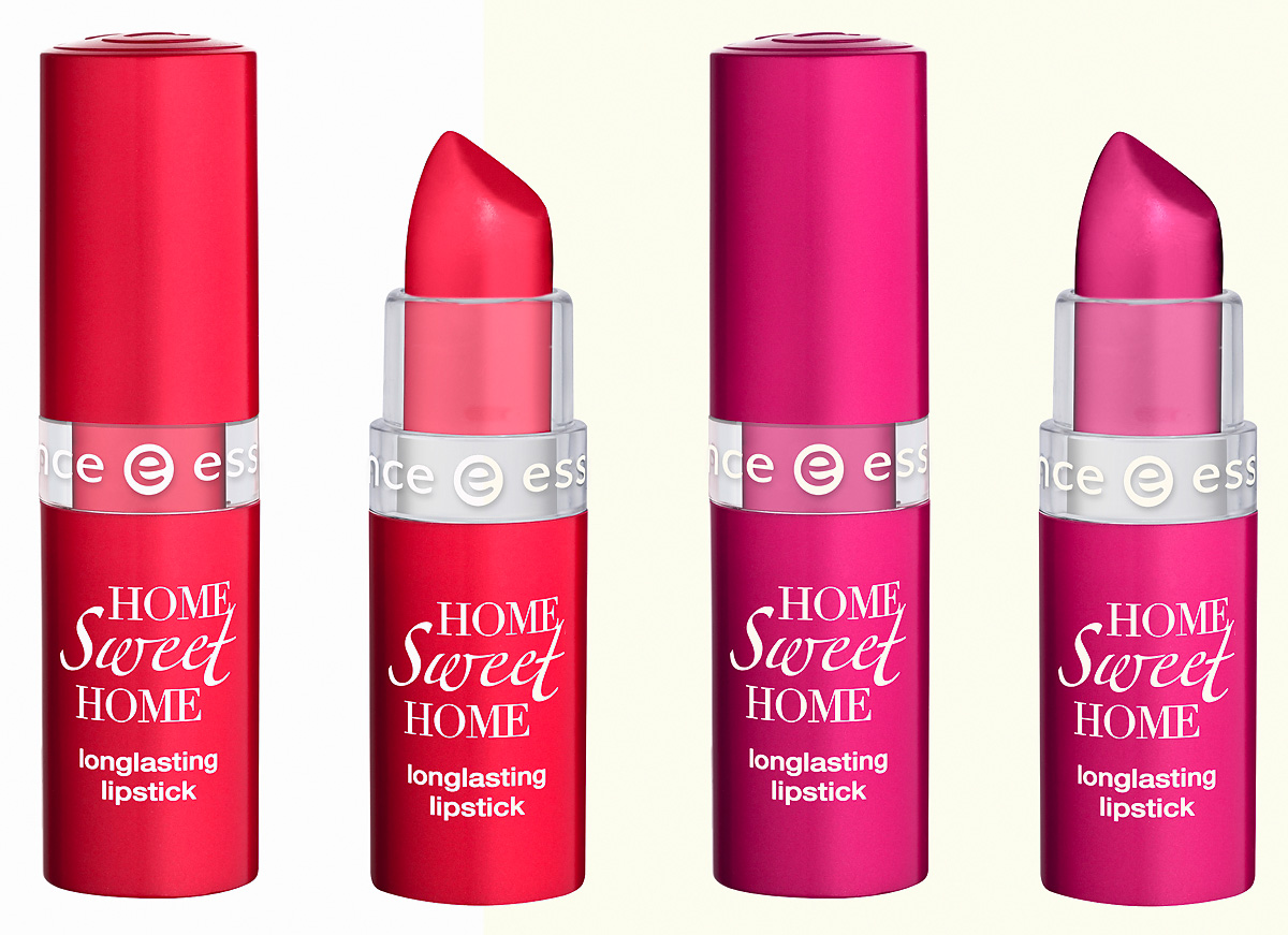 Trend Edition essence November 2012 "home sweet home" Lipsticks