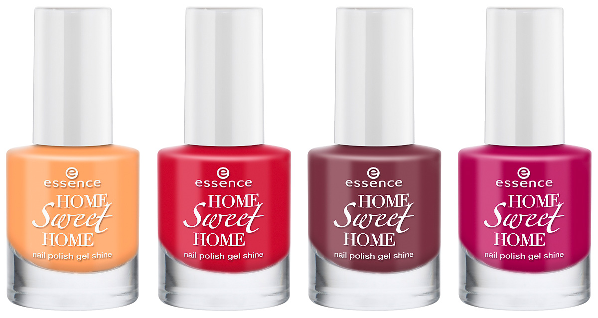 Trend Edition essence November 2012 "home sweet home" nail polishes