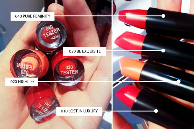 Robina Hood: p2 cosmetics Limited Edition "Red I love u!" Nagellacke, Lippenstifte und Matter Topcoat im Aufsteller - Juli 2014