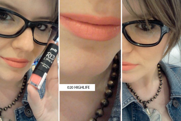 Robina Hood: p2 cosmetics Limited Edition "Red I love u!" - Juli 2014 - Lipstick 020 highlife